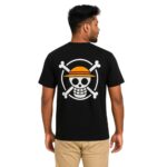 Black Printed T-shrit (One peace) (2)