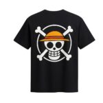 Black Printed T-shrit (One peace) (2)