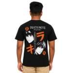 Black Printed T-shrit (anime) (2)