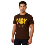 Brown Printed Tshirt (DARK) (1)