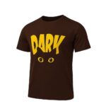 Brown Printed Tshirt (DARK) (1)