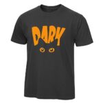 Olive Green printed t-shirt (DARK)