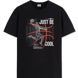 Men's Graphic Printed 100% Cotton T-Shirt